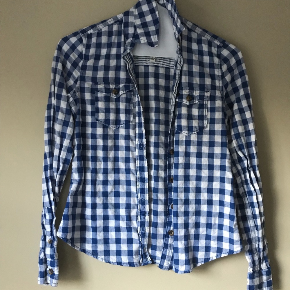 Abercrombie plaid shirt